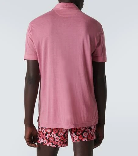 Tom Ford Silk and linen polo shirt 4