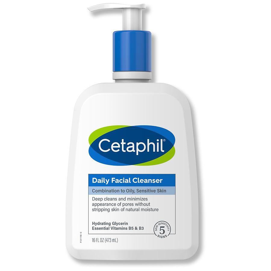 Cetaphil Daily Facial Cleanser, Combination to Oily Sensitive Skin