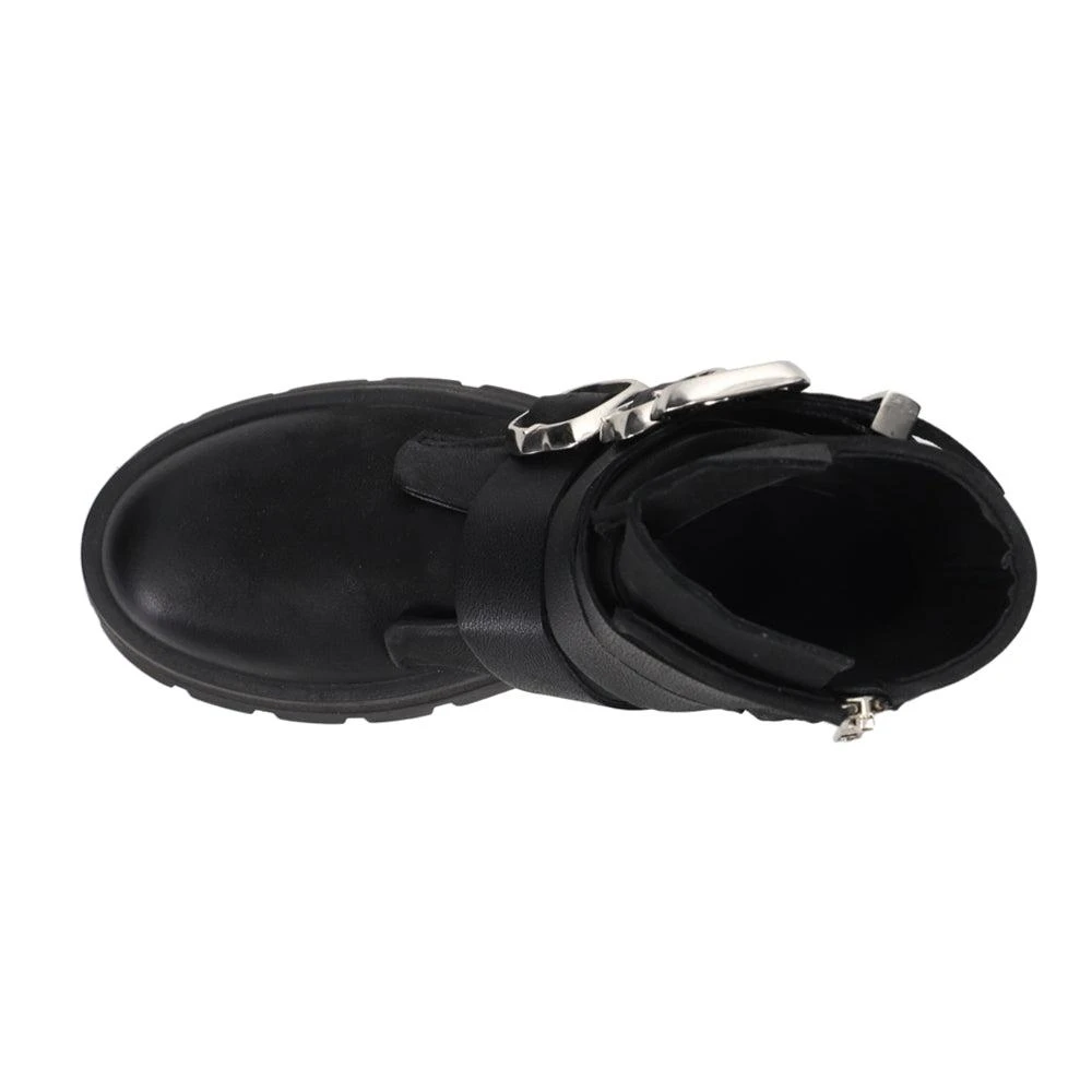 Steve Madden Roland Round Toe Zippered Motorcycle Boots 4
