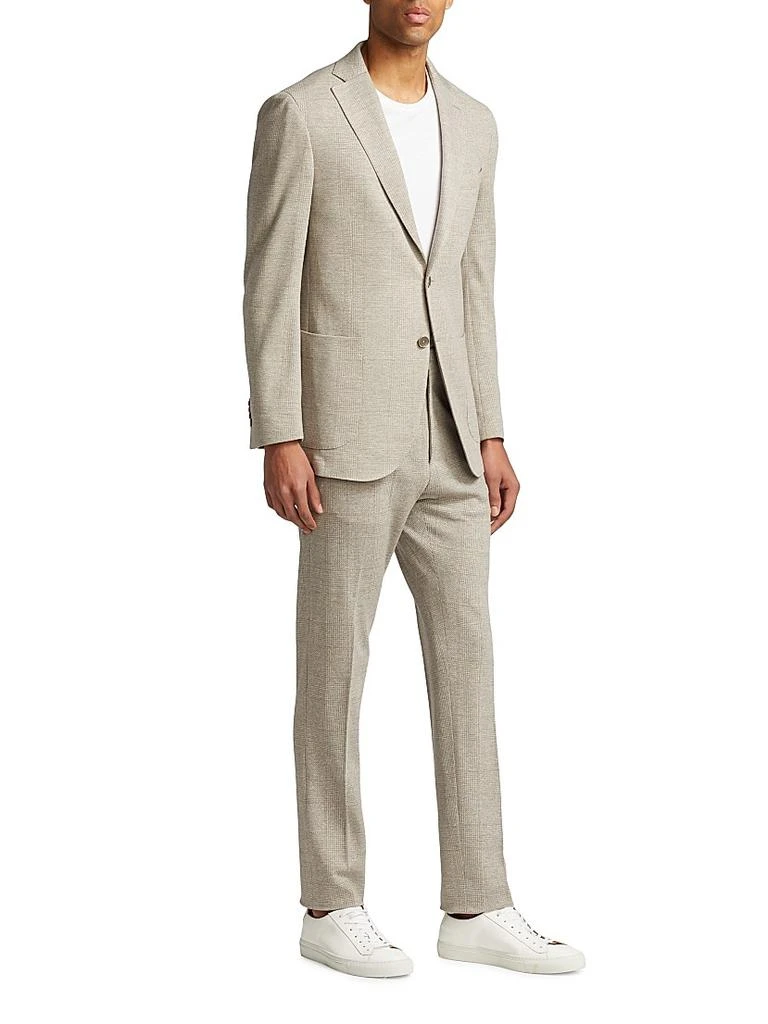 Saks Fifth Avenue COLLECTION Wool 
Cotton-Blend Suit 4