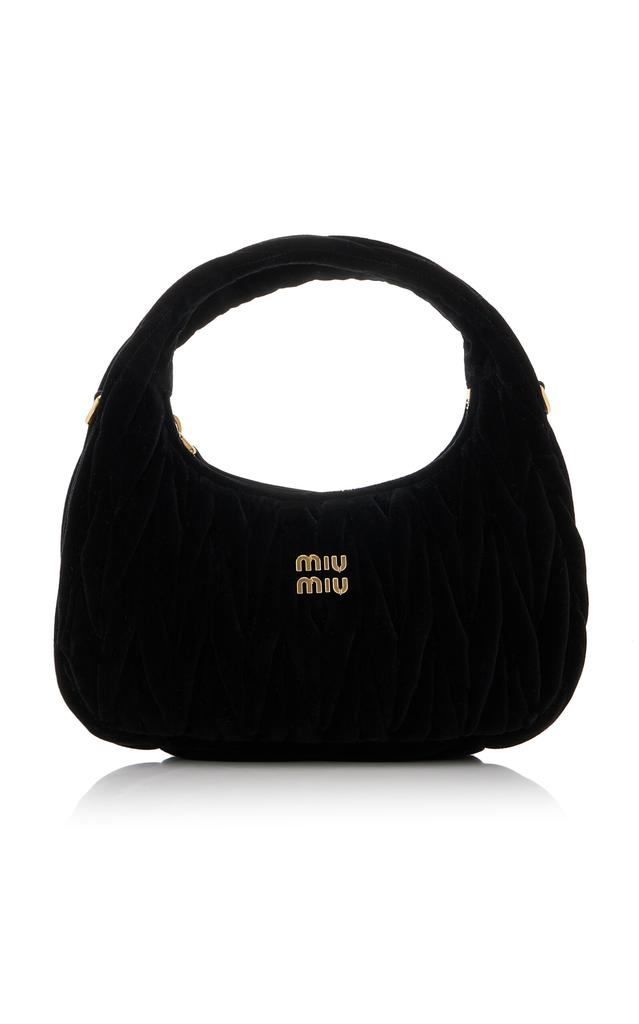 ★TOUT Y EST★ Miu Shoulder Bag Jade Black 09L1210D2K MIU MIU – thestilstyle