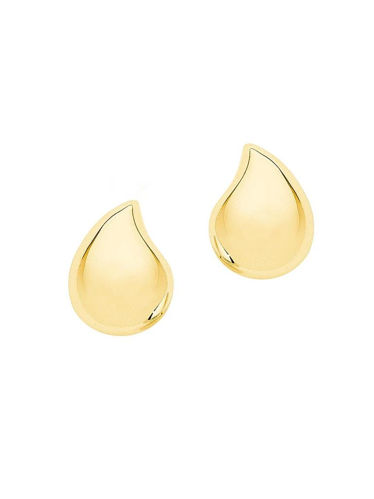 Tamara Comolli Signature Wave 18K Yellow Gold Large Stud Earrings 1