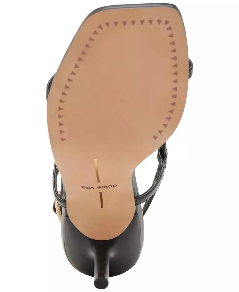 Dolce Vita Women's Laury Strappy Kitten-Heel Dress Sandals 5