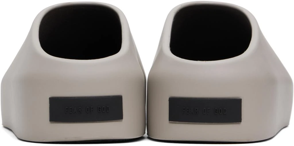 Fear of god Gray 'The California' Mules 2