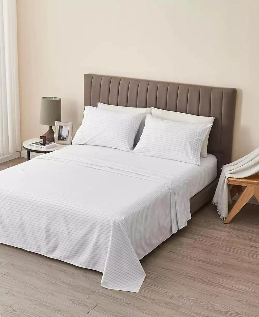 Linery
Co Ultra-Soft Brushed Microfiber Striped Sheet Set