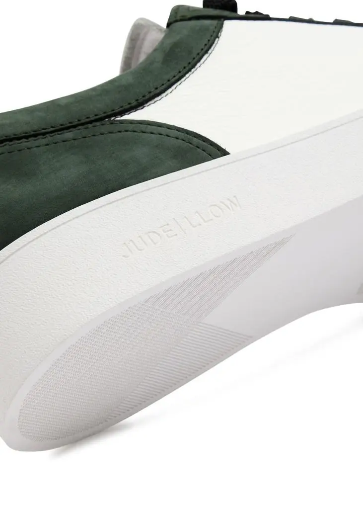 JUDE LLOW Telier panelled suede sneakers 4