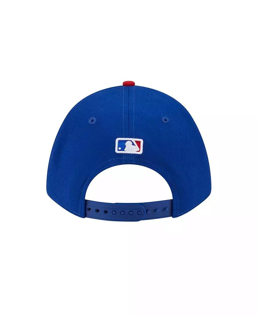 New Era Men's Royal Chicago Cubs 2025 MLB World Tour: Tokyo Series Side Patch 9FORTY Mid Crown Adjustable Hat 2