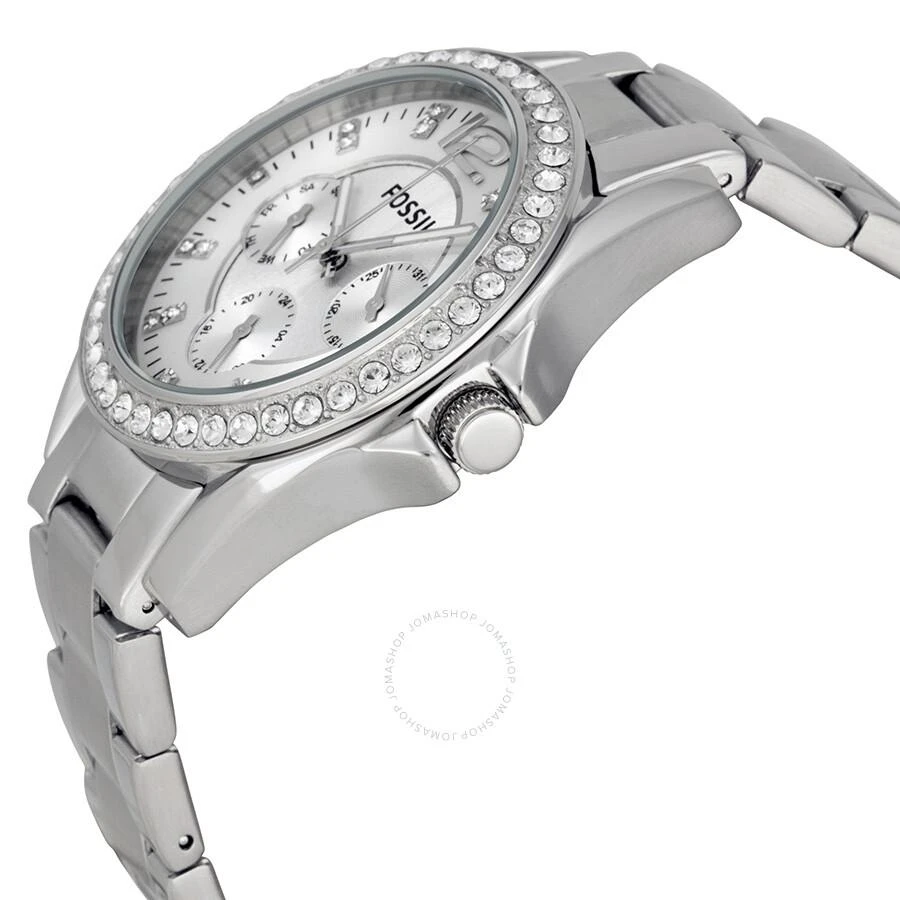 Fossil Riley Multi-Function Silver Dial Ladies Watch ES3202 2