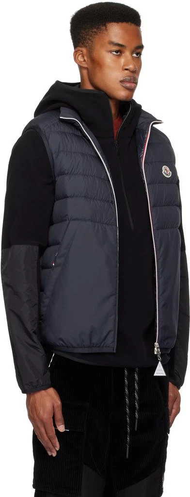Moncler Navy Rabuons Down Vest 2