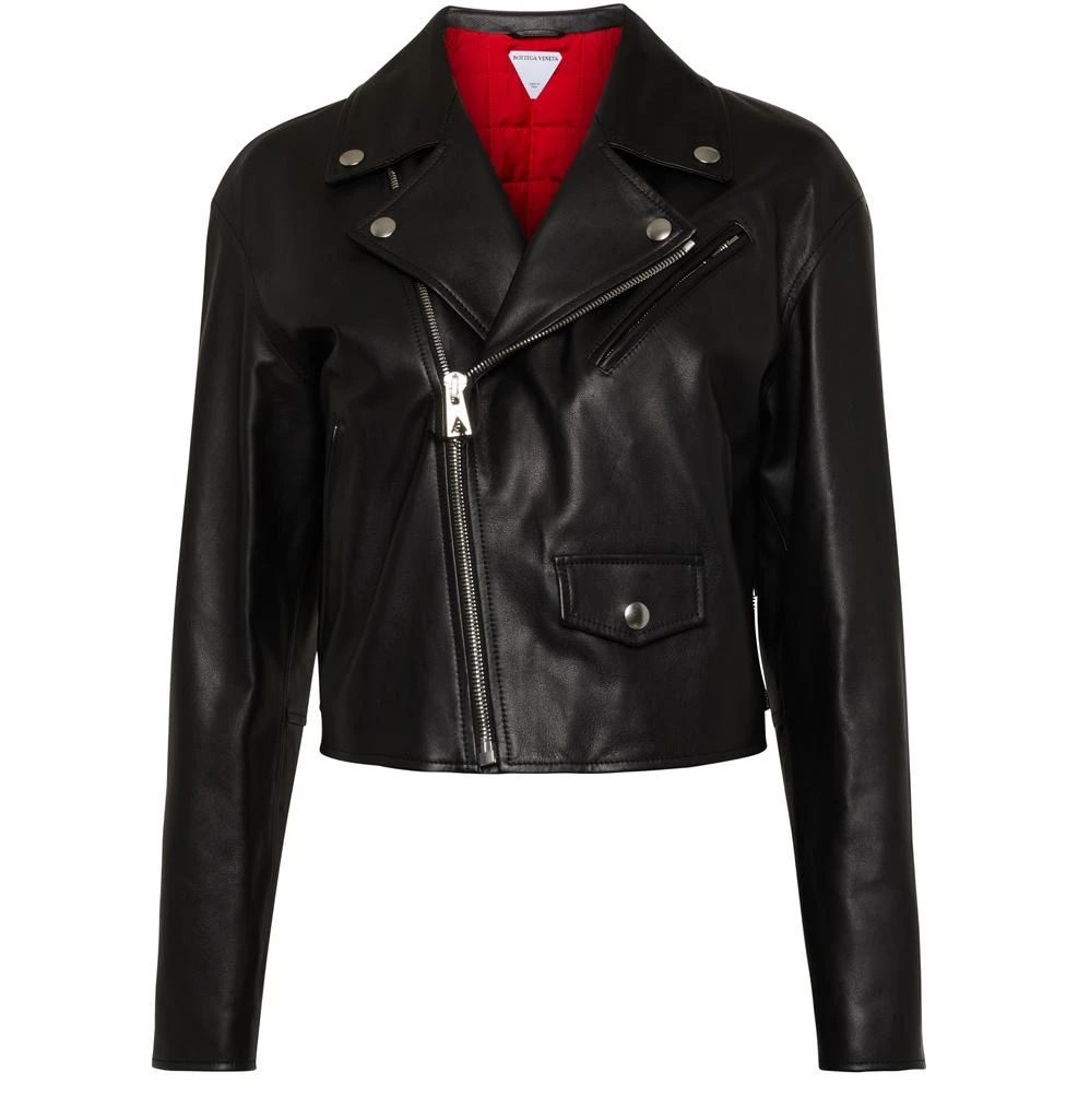 Bottega Veneta Leather biker jacket 2