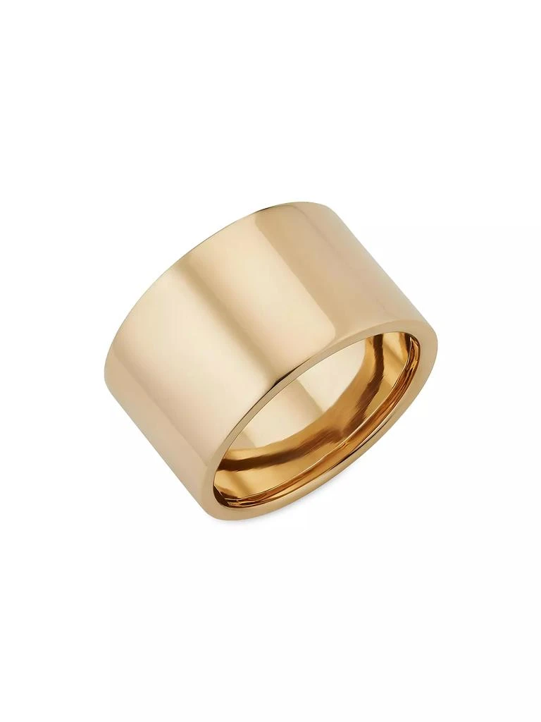 Oradina 14K Yellow Gold High Society Band Ring 1