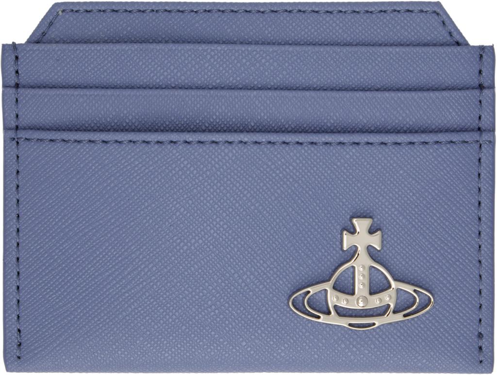 Vivienne Westwood｜CARD HOLDERS (CARD HOLDER FLAT CHAIN Flat Chain Card Holder in ANTHRACITE | Vivienne Westwood®