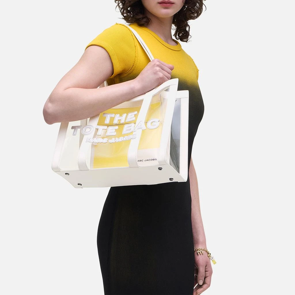 Marc Jacobs The Medium Clear PVC Tote Bag 2
