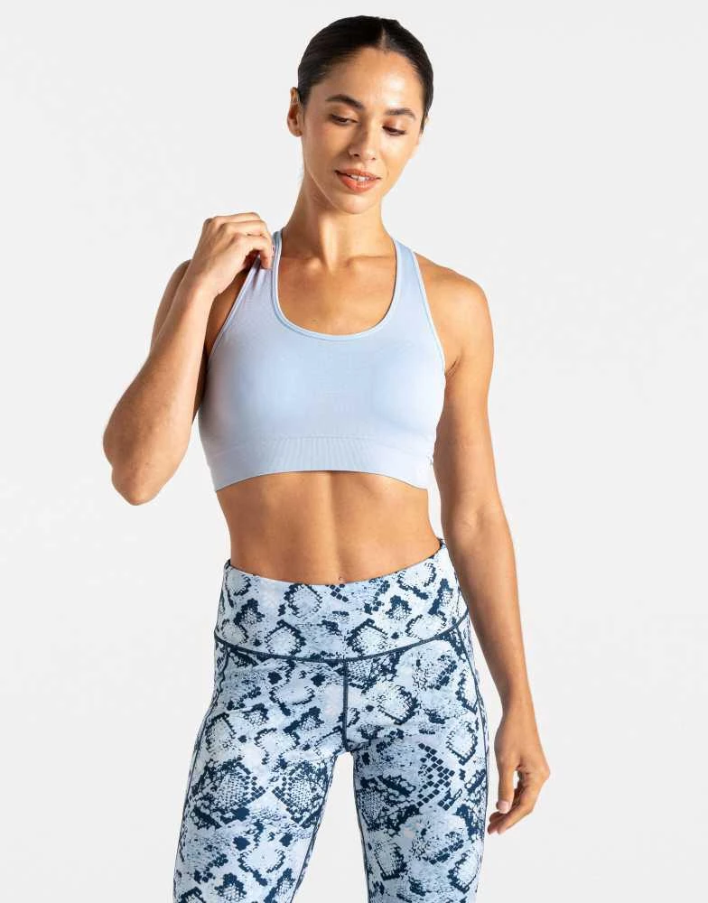 Dare 2b Dare 2b Women's Don't Sweat It III Sports Bra in Blue 1