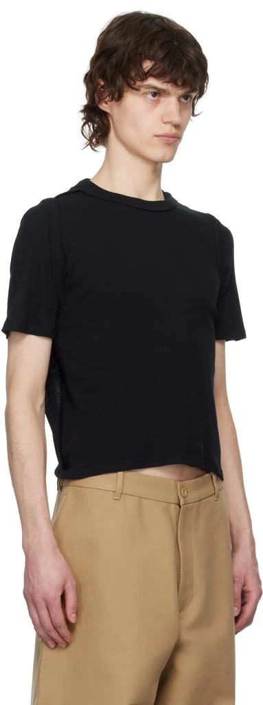 Eckhaus Latta Black Flip T-shirt 2