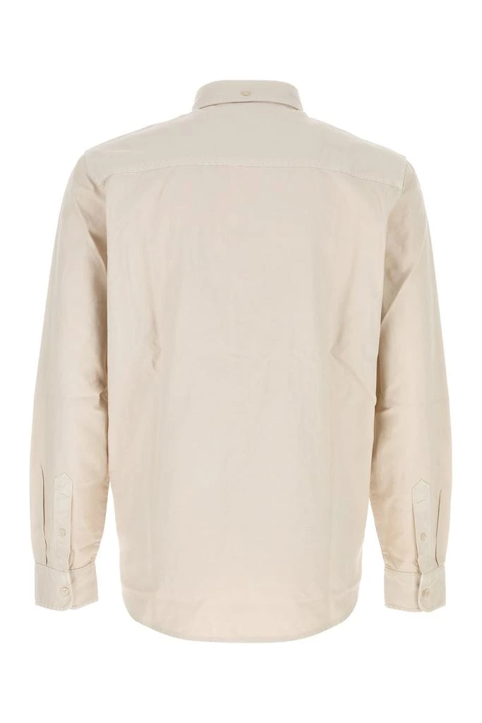Carhartt WIP Ivory oxford L/S Bolton Shirt 1