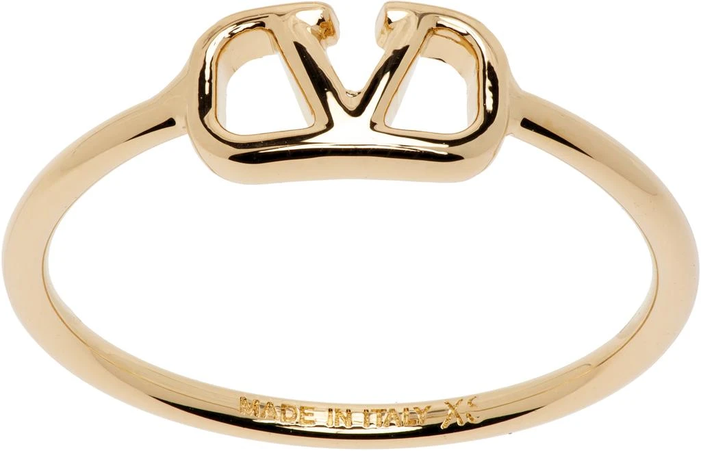Valentino VLogo Signature Metal Ring