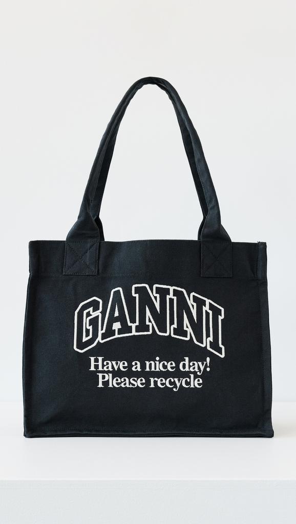 Ganni Ganni Medium Tote Bag - Tote Bags - Free Shipping