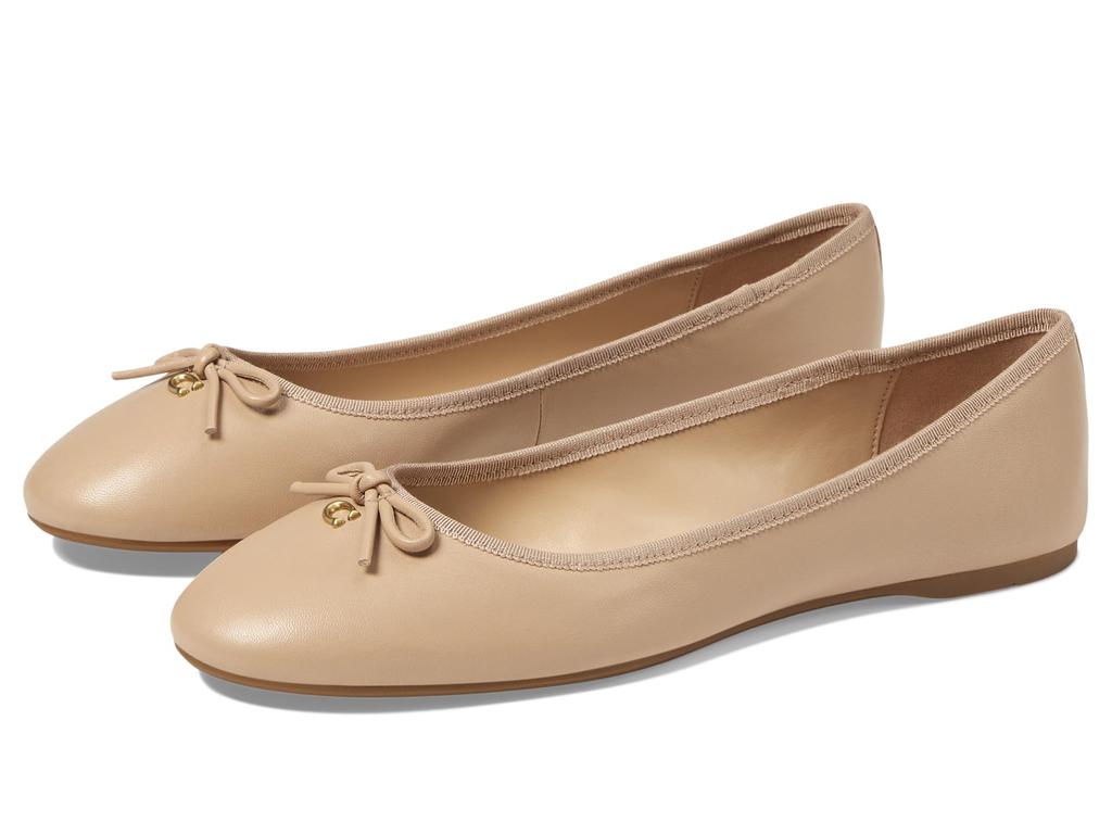 Coach Abigail Leather Ballet Flat