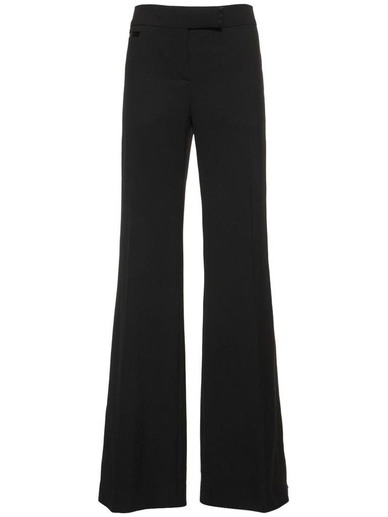 Tom Ford Wide Wool Tuxedo Pants