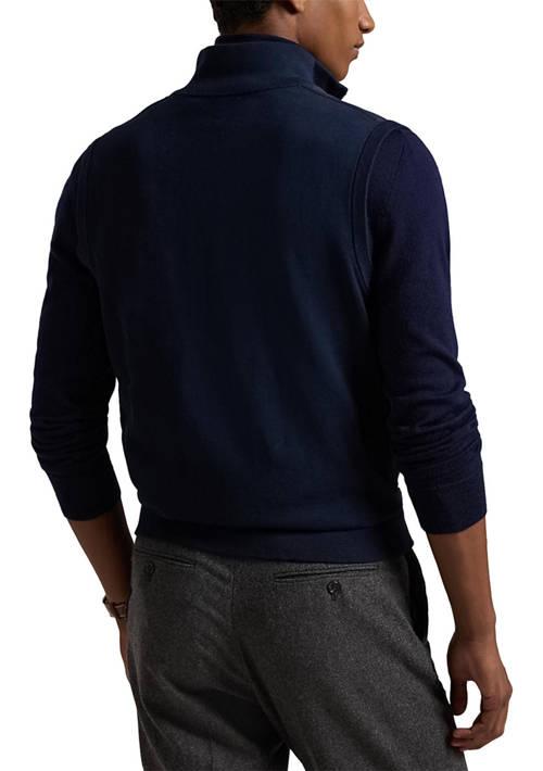 Ralph Lauren Ralph Lauren Hybrid Full Zip Sweater Vest