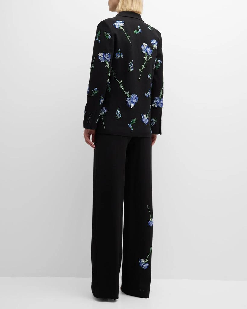 Libertine Cecil Beaton Carnation Embellished Double-Breasted Jacket 3
