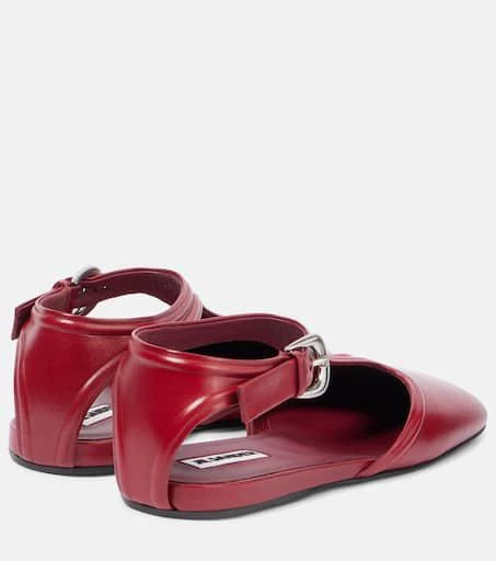 Jil Sander Leather flats 2