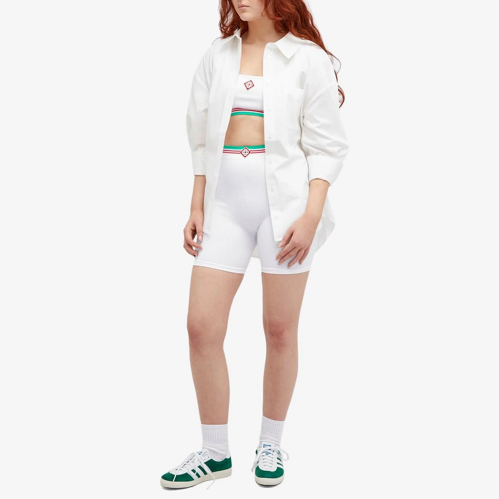 Casablanca Casablanca Seamless Ribbed Crop Top 4