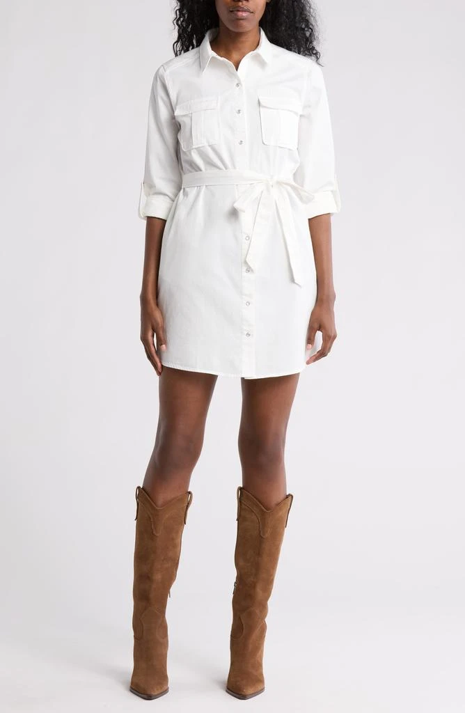 DR2 by Daniel Rainn Cotton Denim Shirtdress 1