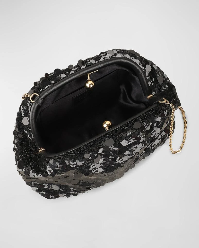 Rafe Aya Sequined Frame Clutch 2