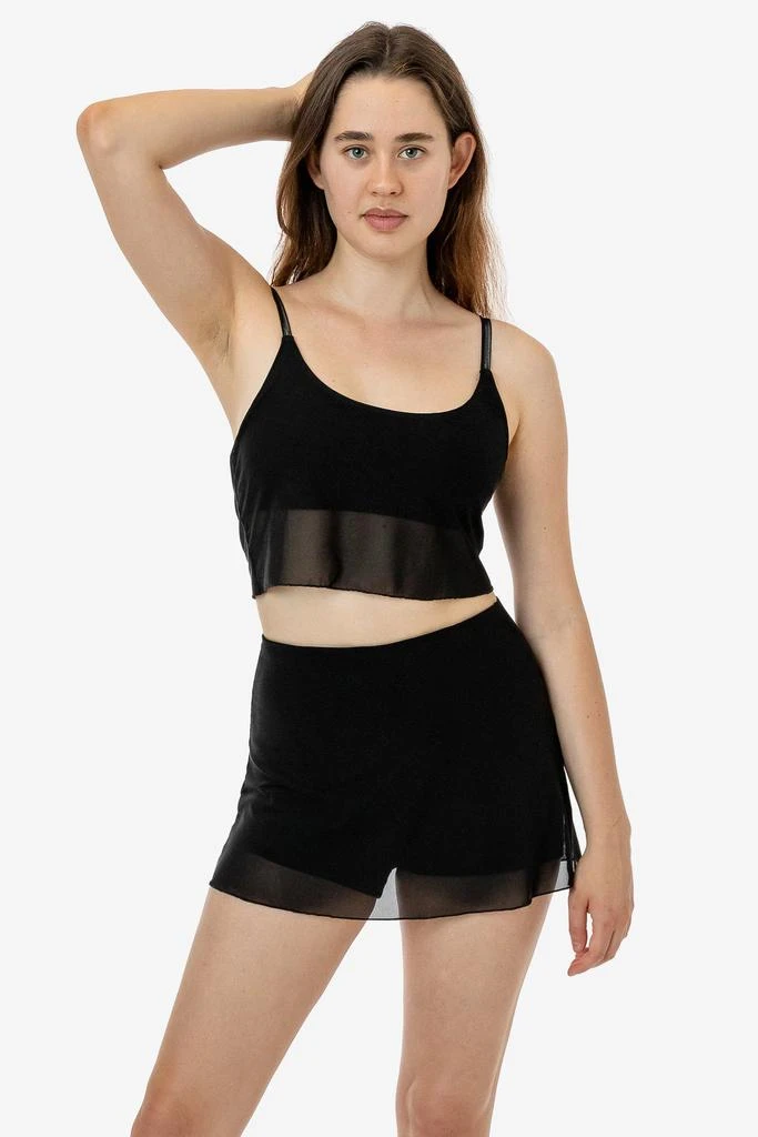 Los Angeles Apparel RNS778 - Micro Mesh Spaghetti Tank 3