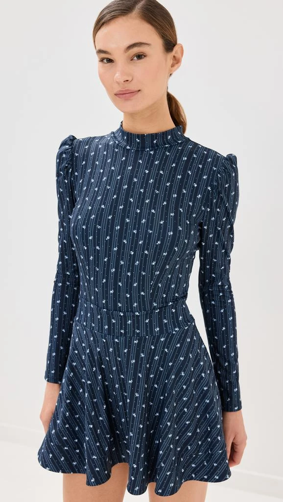 Byrdie Golf Social Wear Long Sleeve Montauk Mini Dress 1