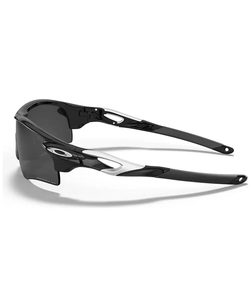 Oakley Men's Polarized Low Bridge Fit Sunglasses, OO9206 RadarLock Path 38 5