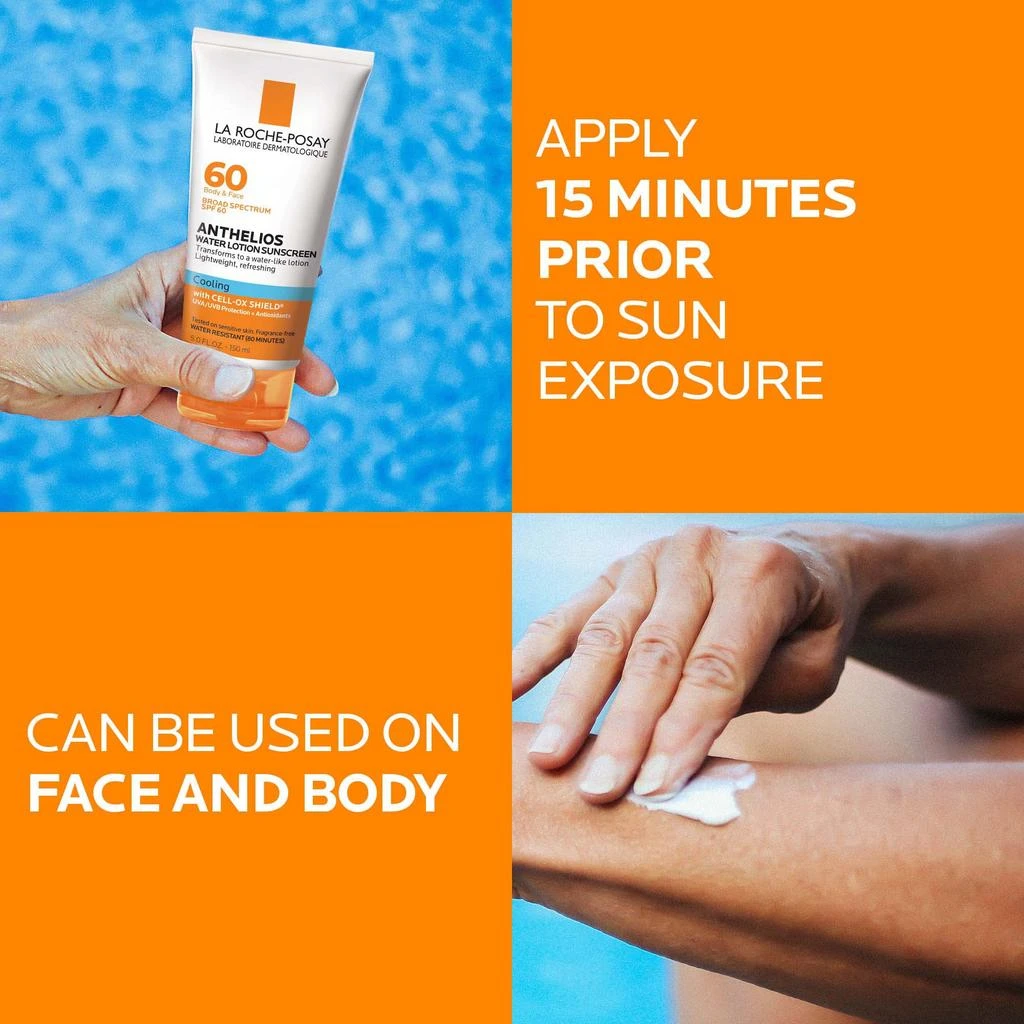 La Roche Posay La Roche-Posay Anthelios 60 Cooling Water-Lotion Sunscreen 6