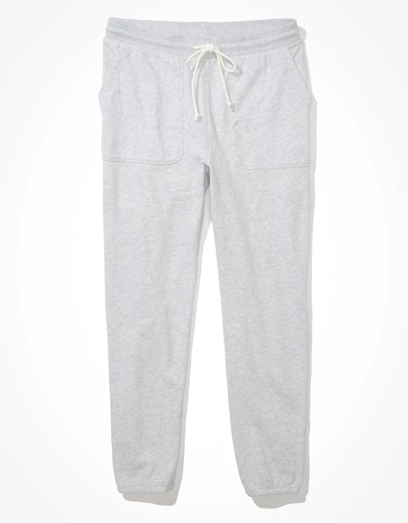 American Eagle Outfitters AE Low-Rise Fleece Boyfriend Jogger 2