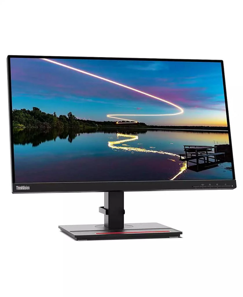 Lenovo ThinkVision T24m-20 23.8" 16:9 Full HD IPS WLED LCD Monitor, Raven Black