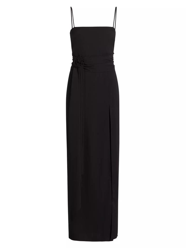 Amanda Uprichard Isabel Rosette Slip Gown