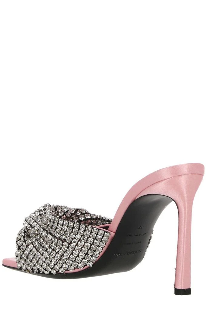 Sergio Rossi Sergio Rossi Embellished Slip-On Mules 3