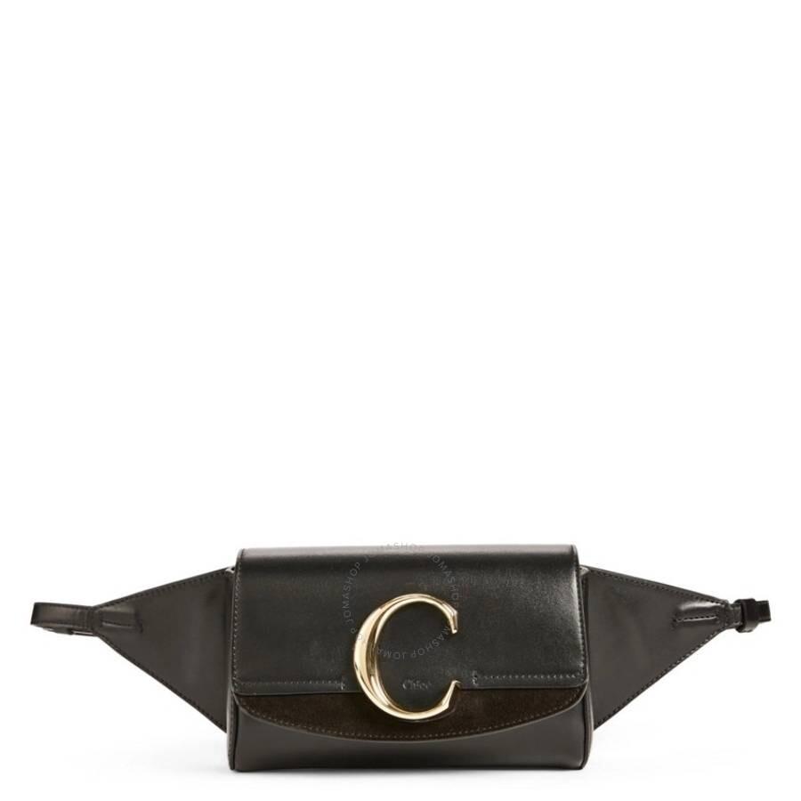 Chloé C Leather Logo Belt Bag