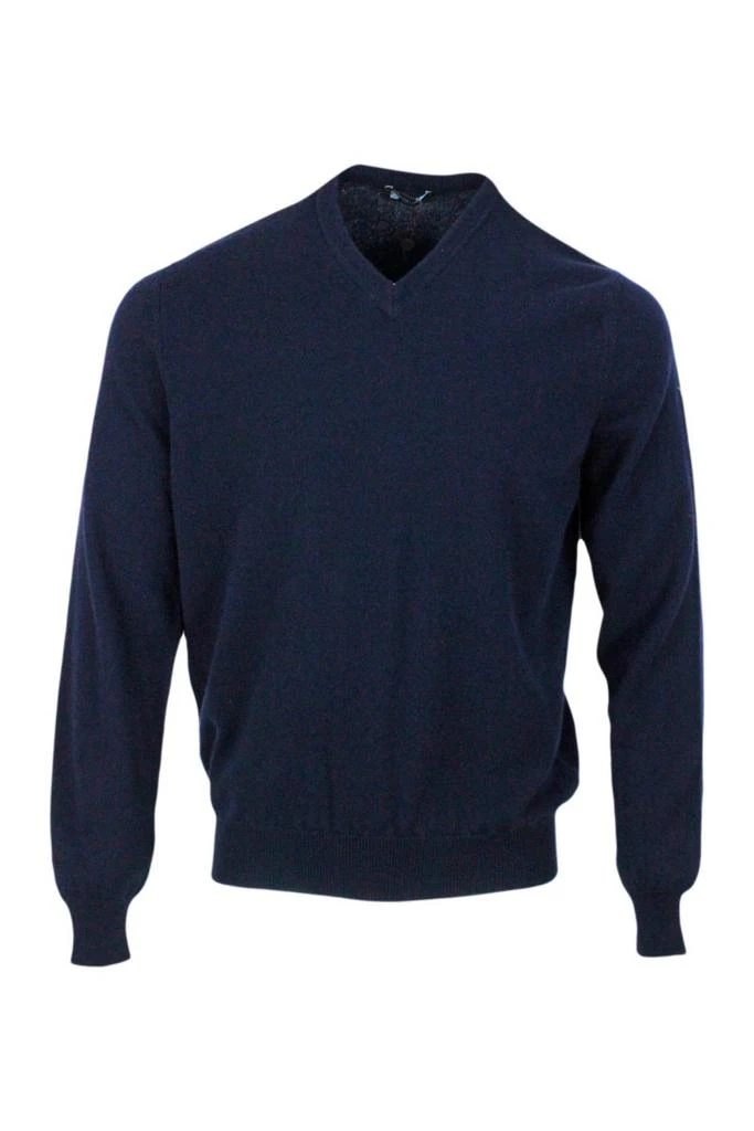 COLOMBO Colombo Long-Sleeved V-Neck Knitted Jumper 1