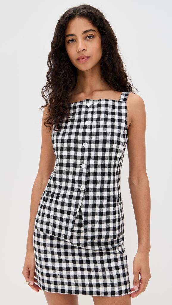 Wayf Gracie Gingham Vest