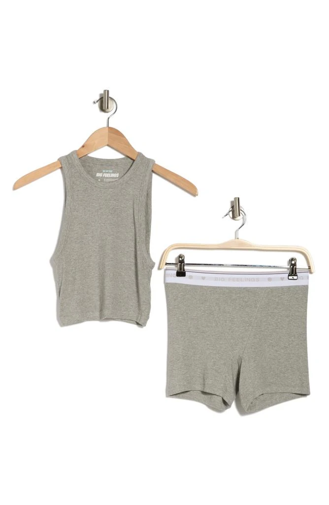Alice + Olivia Stacy BF Crop Tank & Shorts Pajamas 3
