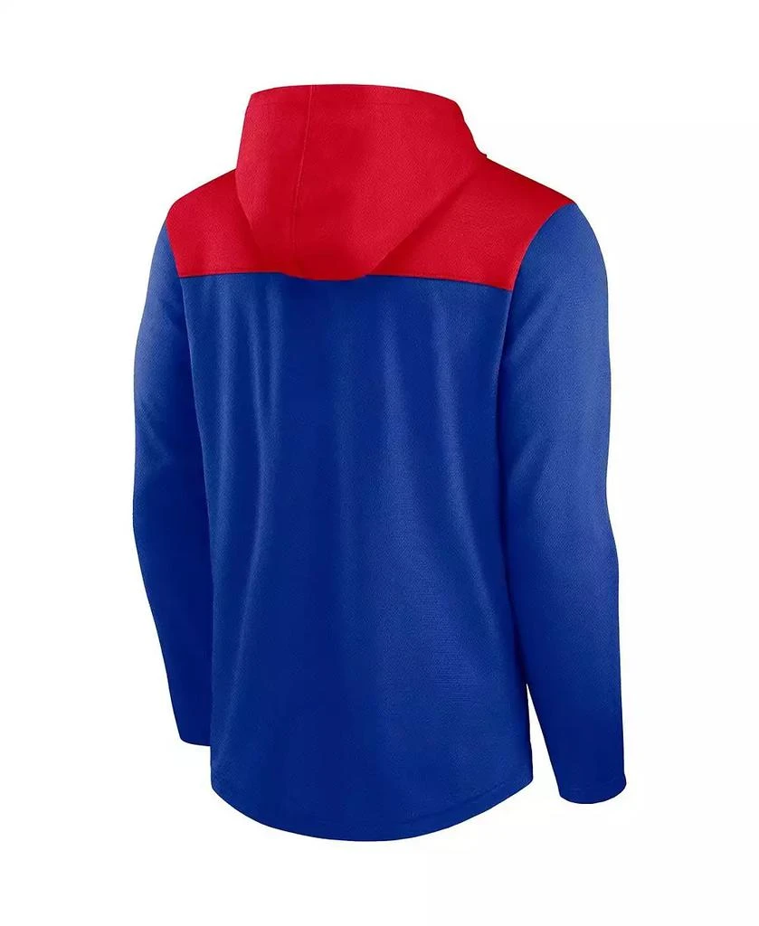 NIKE Men's Royal Buffalo Bills Fan Gear Pullover Hoodie 2