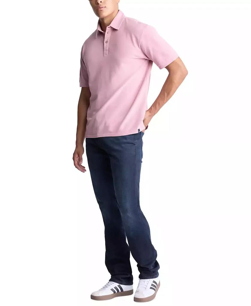 BUFFALO David Bitton Men's Kabold Cotton Washed Polo Shirt 4