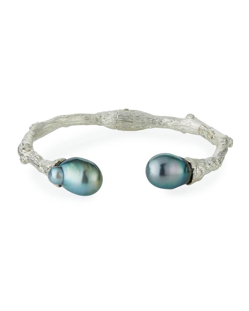 K Brunini Twig 
12mm Tahitian Pearl Cuff