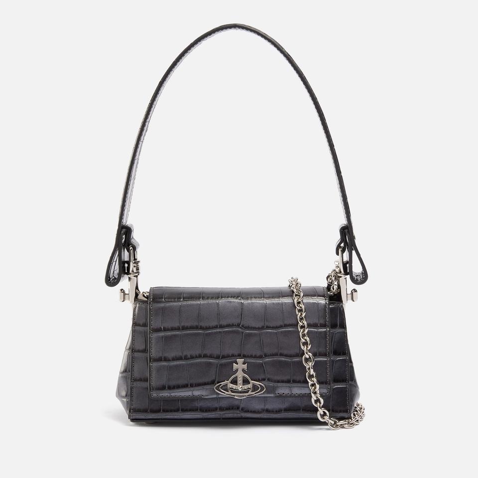 Vivienne Westwood Vivienne Westwood Hazel Leather Croc-Effect Handbag