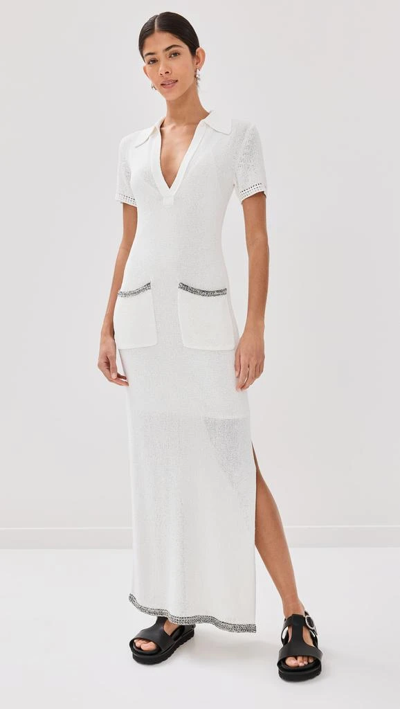 Proenza Schouler Auden Dress In Textured Knit 1