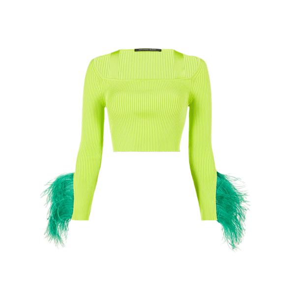 Antonino Valenti Feathered top