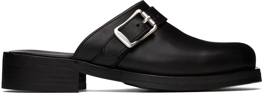 OUR LEGACY Black Camion Mules - Business Casual Shoes