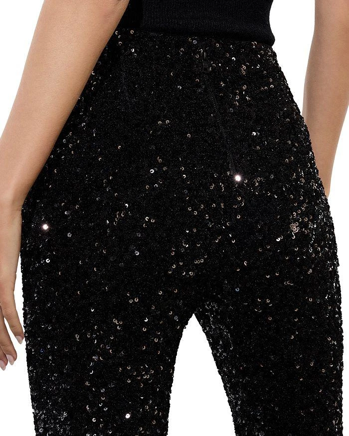 Alice + Olivia RMP Sequinned Bootcut Pants 5